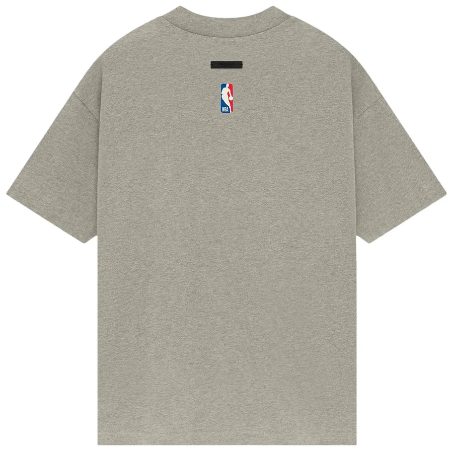 Футболка Fear of God Essentials x NBA Los Angeles Lakers T-shirt 'Grey Yellow', серый — фото 2