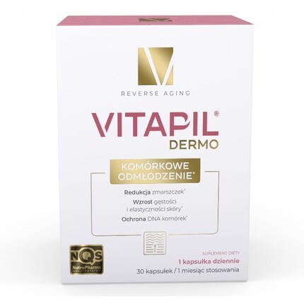 

Дермоклеточное омоложение 30 капсул Vitapil