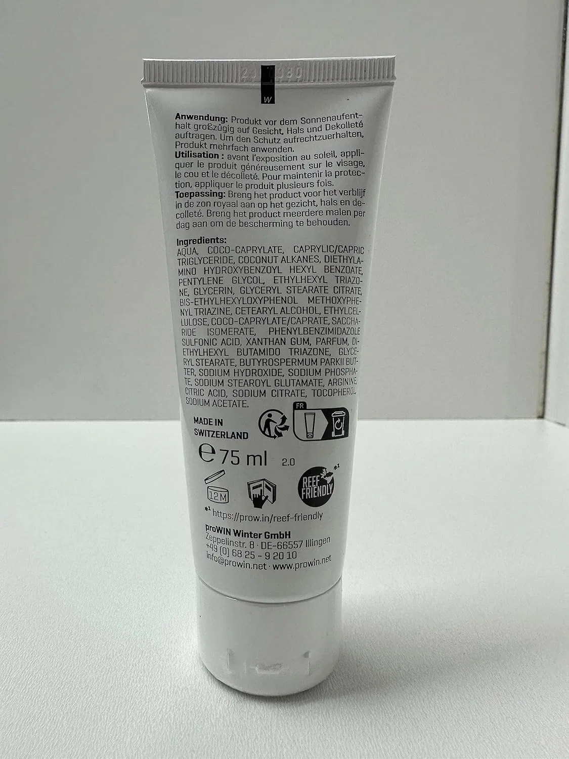 Крем для лица солнцезащитный SPF 30 от proWIN Someshine Prowin — фото 2