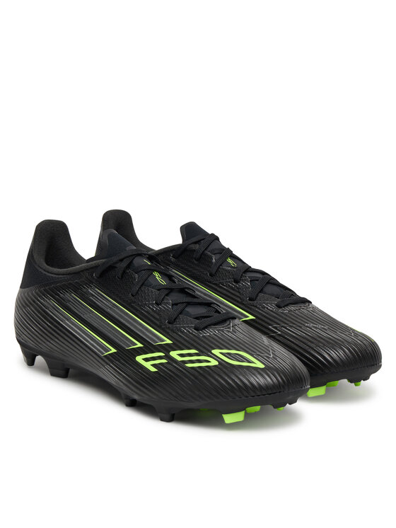 Футбольные бутсы F50 League Firm/Multi-Ground Boots JI0007 Adidas, чёрный — фото 2