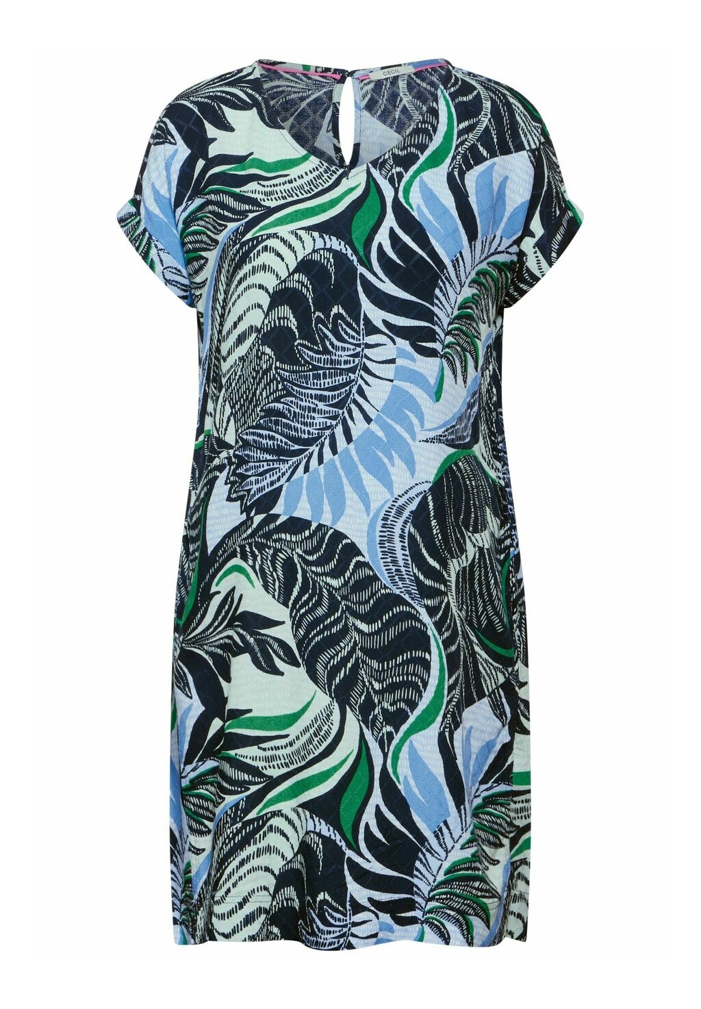 

Повседневное платье Sommer Mit Print Cecil, синее