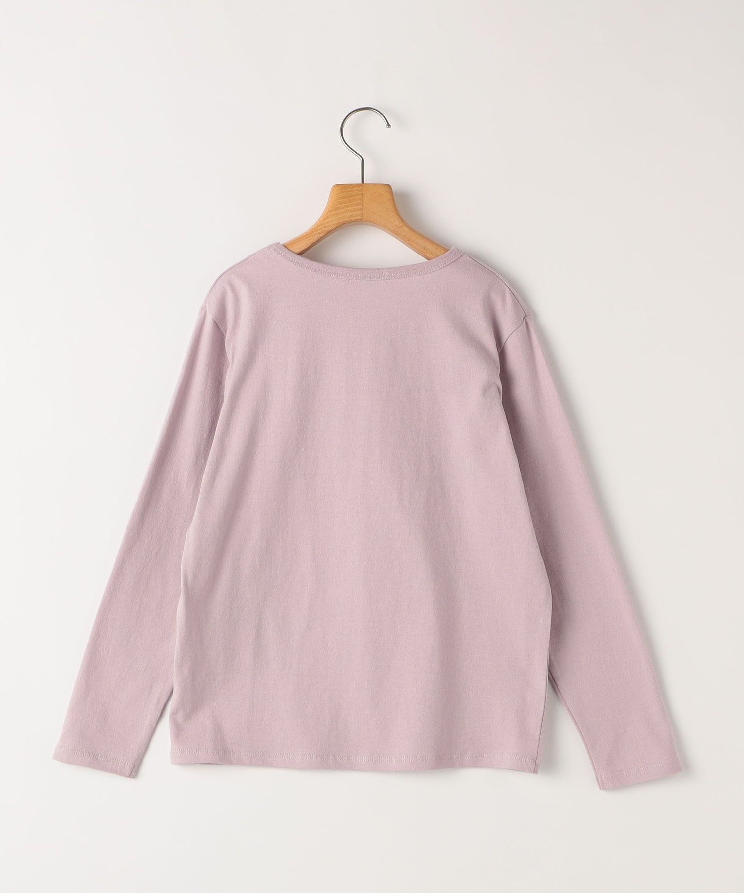 Детская футболка с длинным рукавом "Цветочная книга": 140~150 см SHIPS KIDS, Light Pink — фото 2