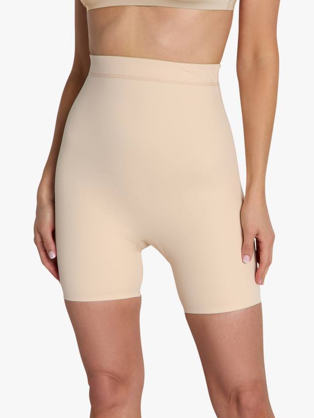 

Невидимые шорты с высокой талией Heist, Almond