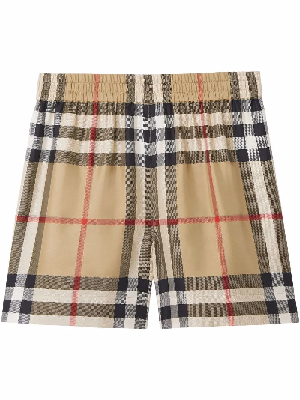 

Шорты в клетку BURBERRY, нейтральный