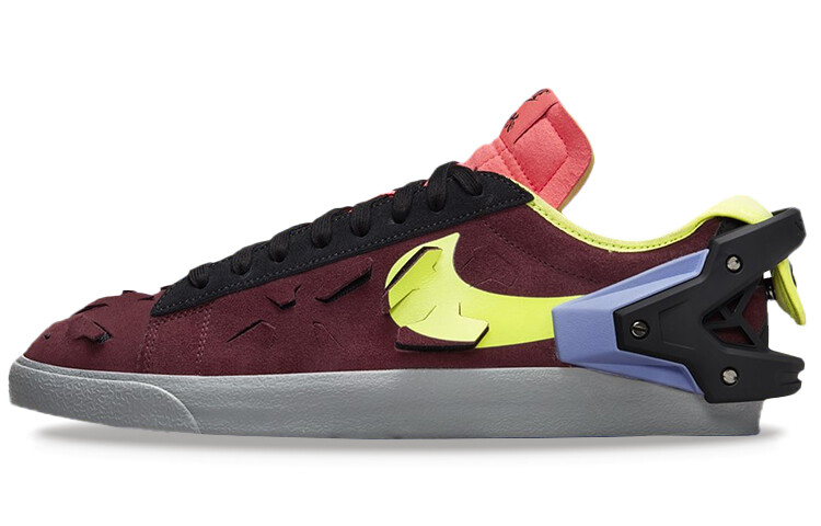 

Кроссовки Acronym x Nike Blazer Low Night Maroon, мультиколор (размер RU 44,5)