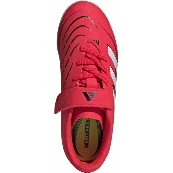 Детские футбольные бутсы Adidas Predator Club TF, красный, размер 19.0cm - 30 RU — фото 3