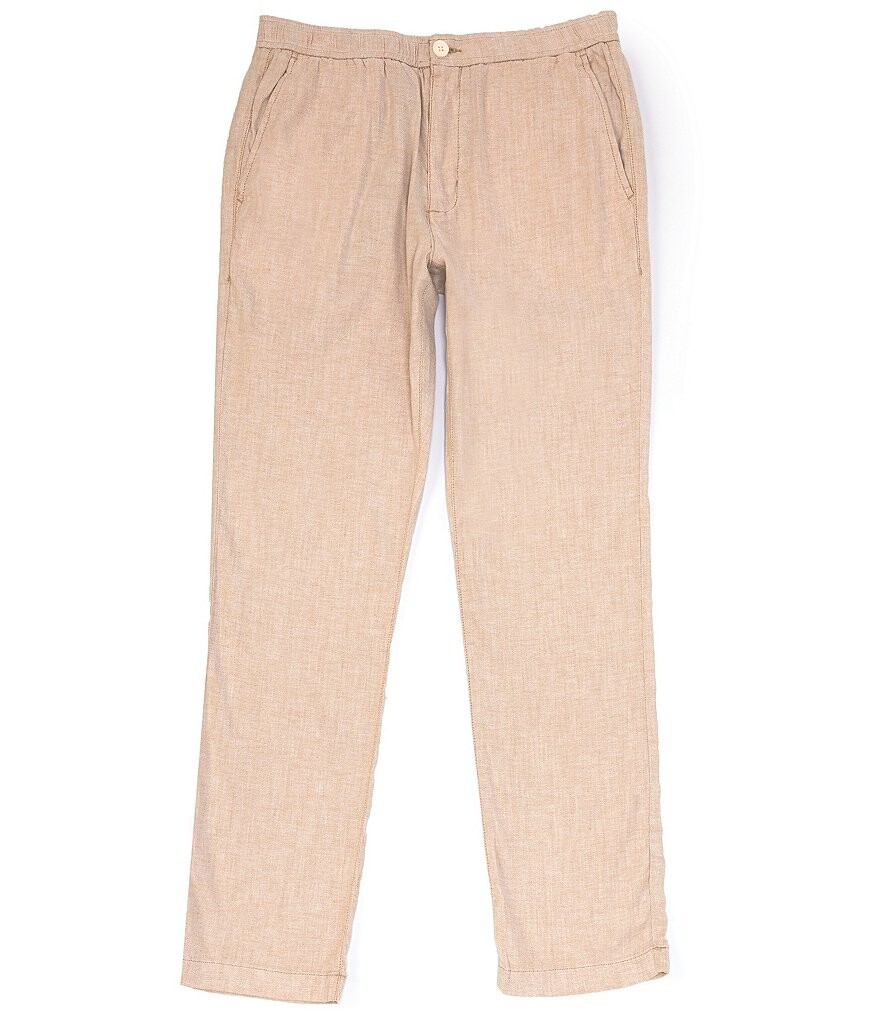 

Tommy Bahama Beach Льняные эластичные брюки, коричневый