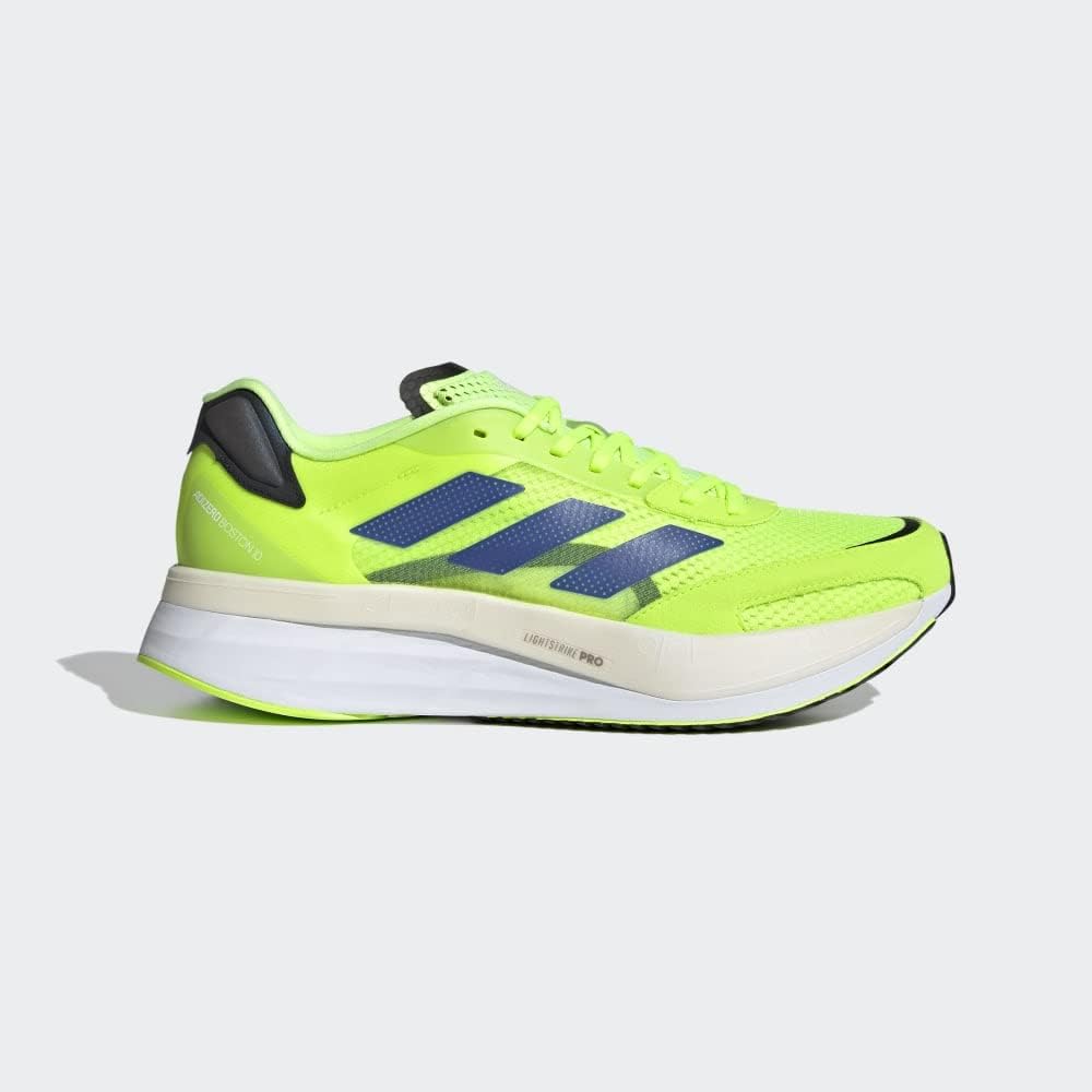 Мужские беговые кроссовки adidas Adizero Boston 10, желтый — фото 2
