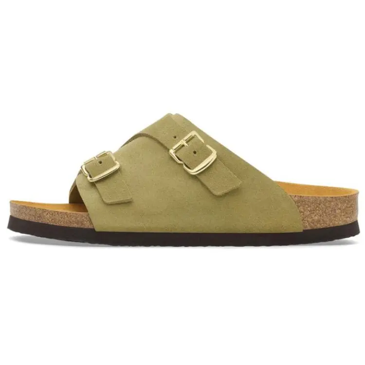 

Шлепанцы Zurich Unisex Birkenstock, зеленый