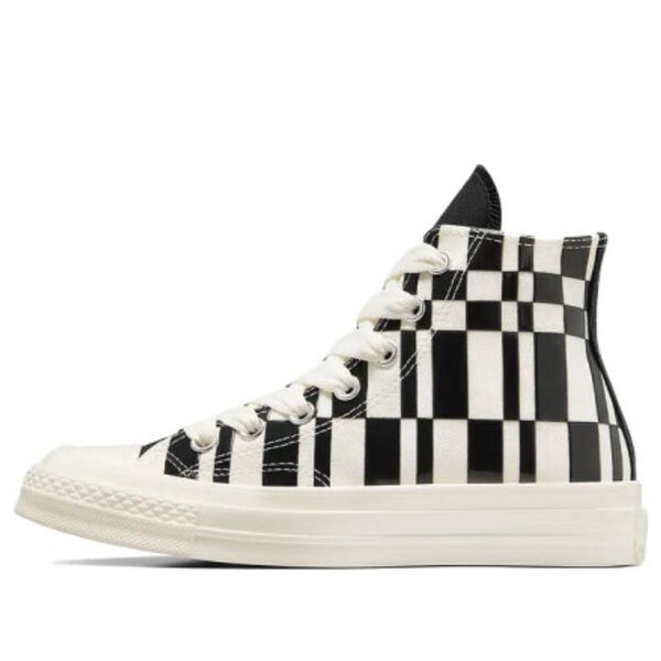 

Кроссовки chuck 70 high 'checkered prints' Converse, черный