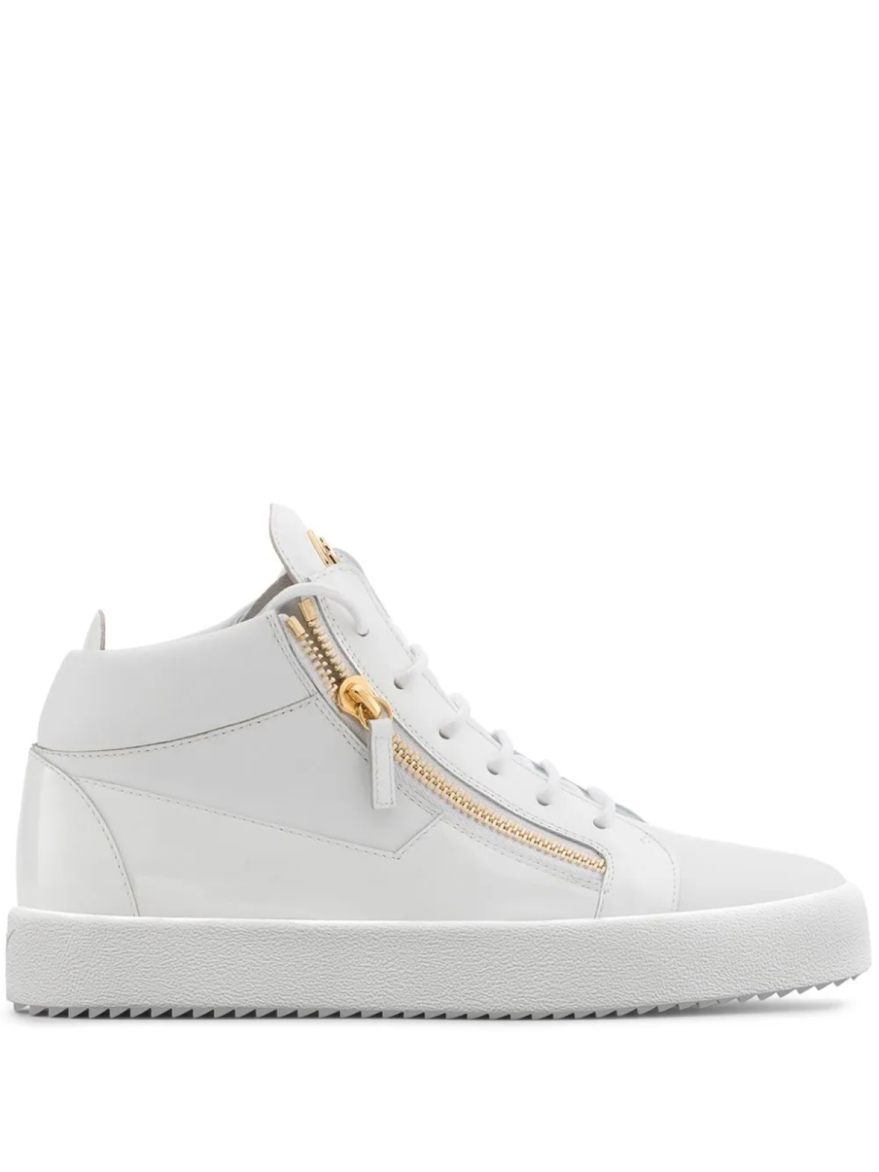 

Giuseppe Zanotti высокие кеды Kriss, белый