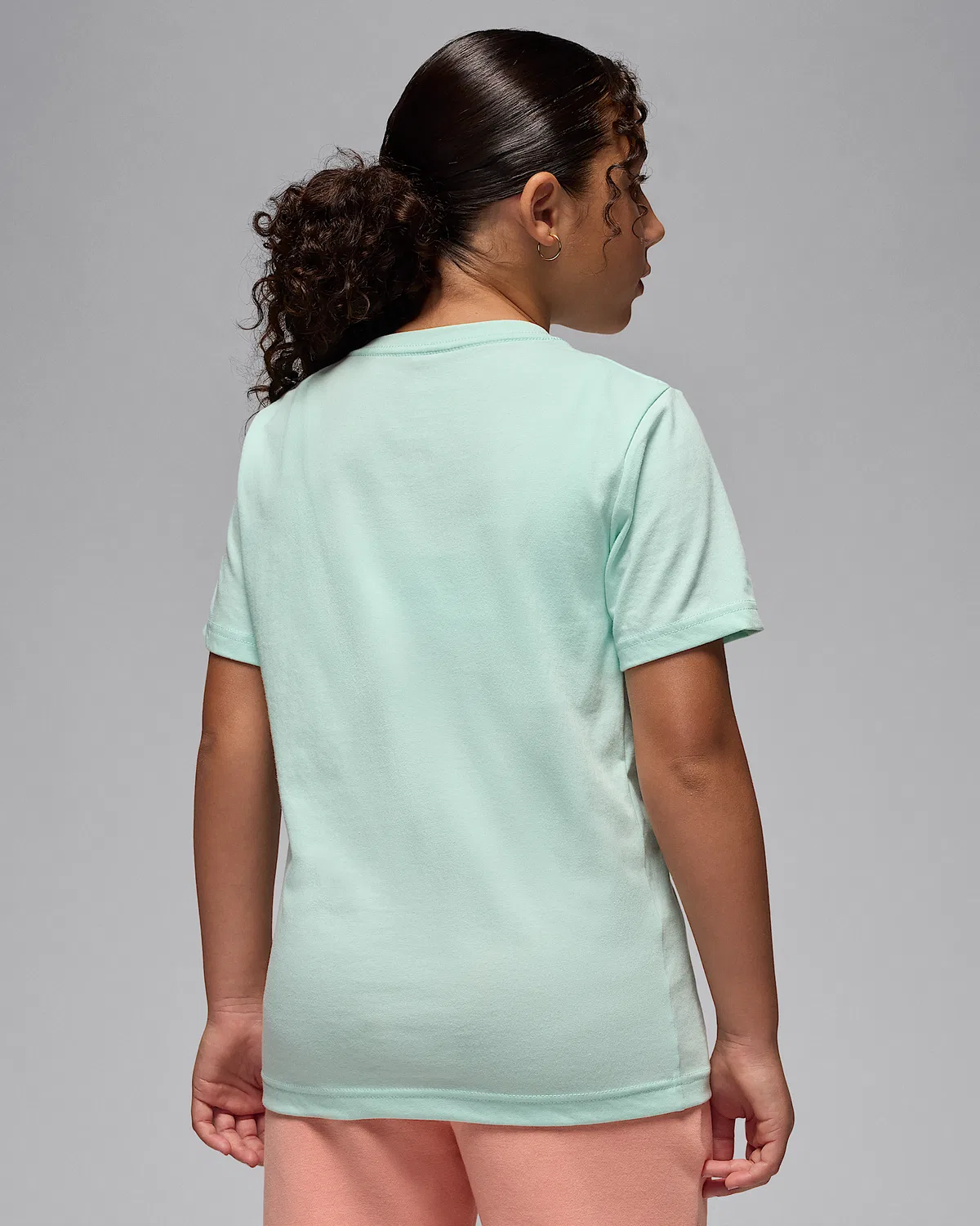 Детская футболка Jordan Sport Dri-FIT Big Kids' Core T-Shirt, Igloo — фото 2