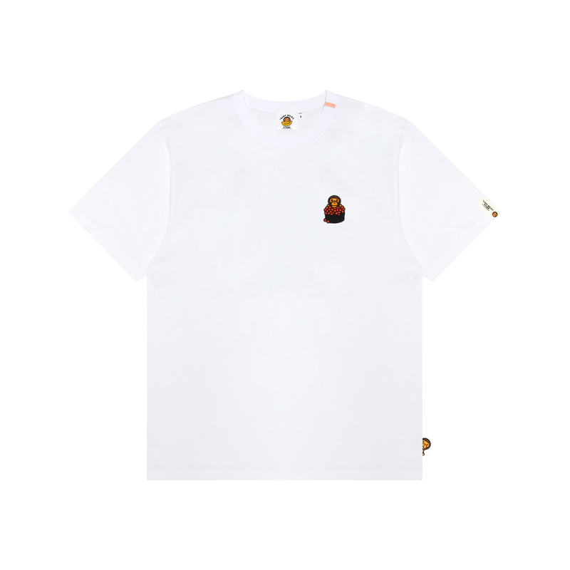 

Футболка Women's Crew Neck Moderate Straight Fit Aape, белый whx