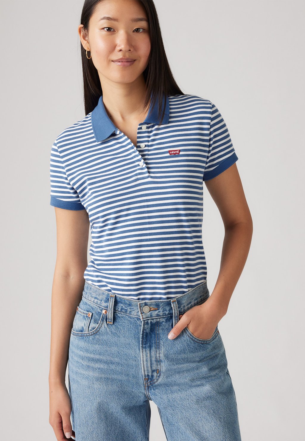 

Рубашка поло Levi's, синий
