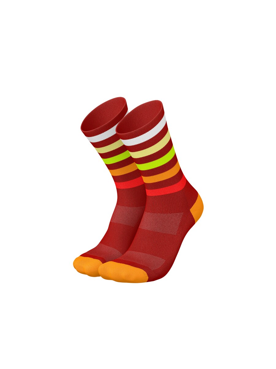 

Спортивные носки INCYLENCE LEVELS, цвет Fire red