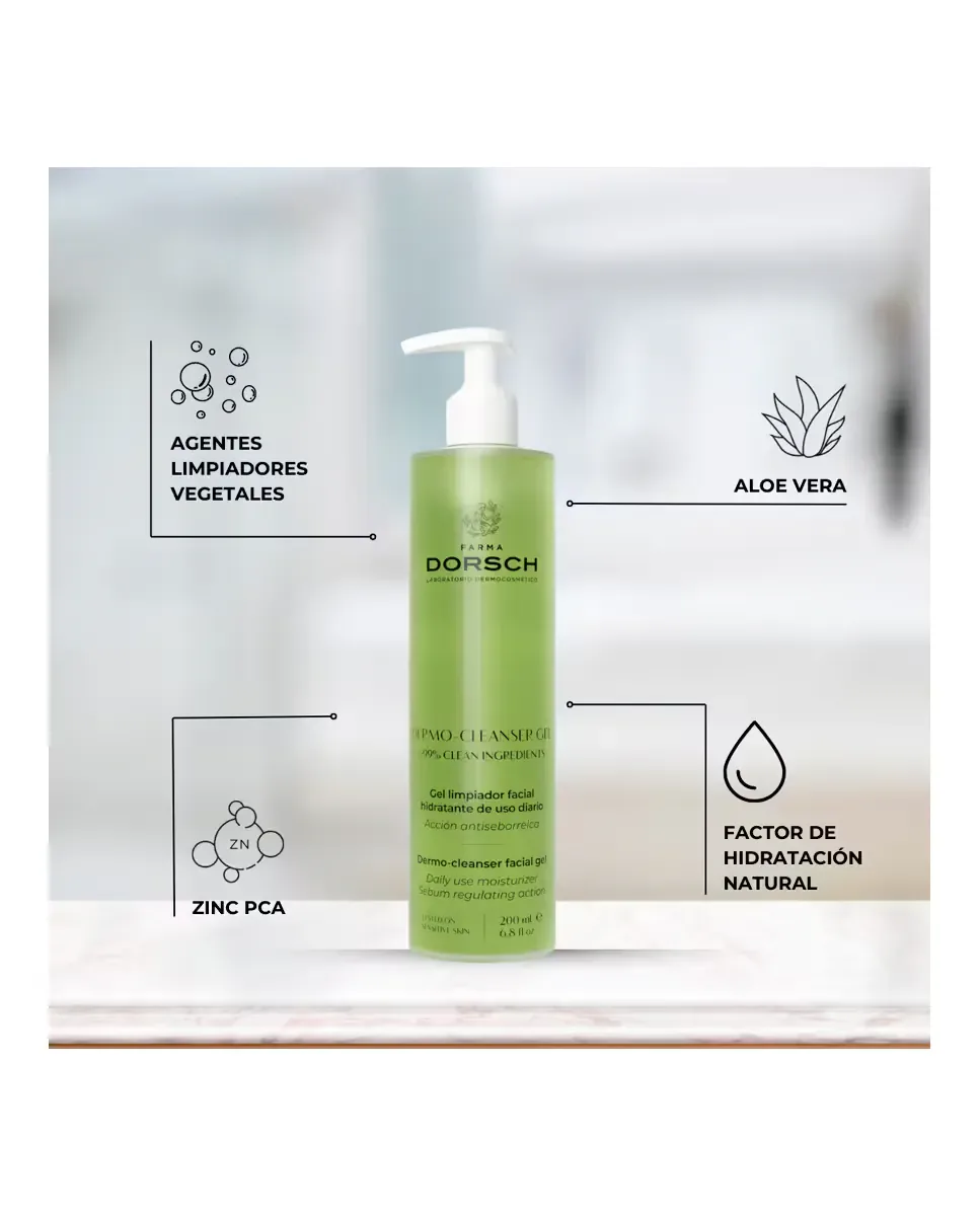Гель для умывания Farma Dorsch — Dermo-Cleanser, 200 мл — фото 3