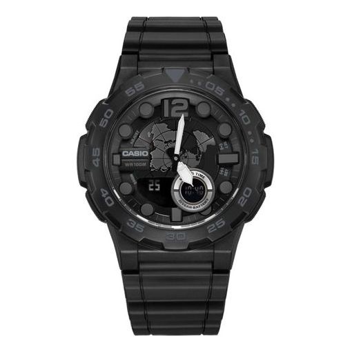 

Часы CASIO Waterproof Sports Mens Black Analog, черный