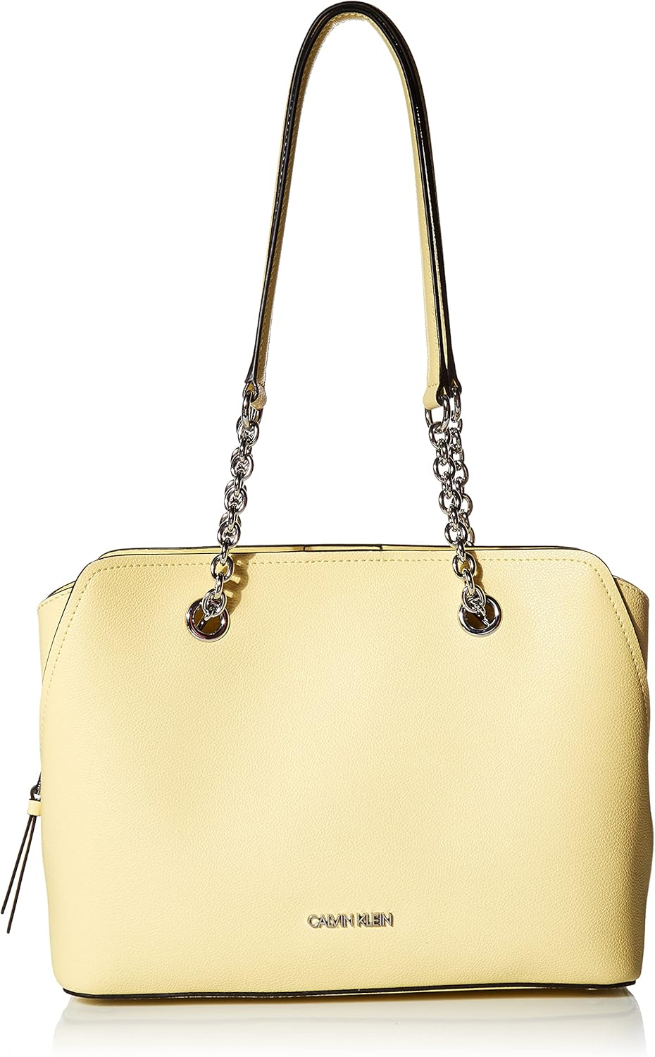 

Сумка-кошелек Calvin Klein Hailey Micro Pebble с тремя отделениями и цепочкой, Lemon