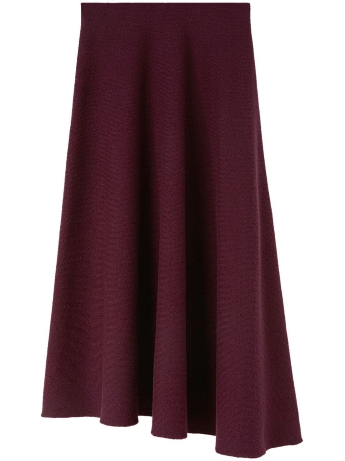 

Jil Sander расклешенная юбка из шерсти, красный