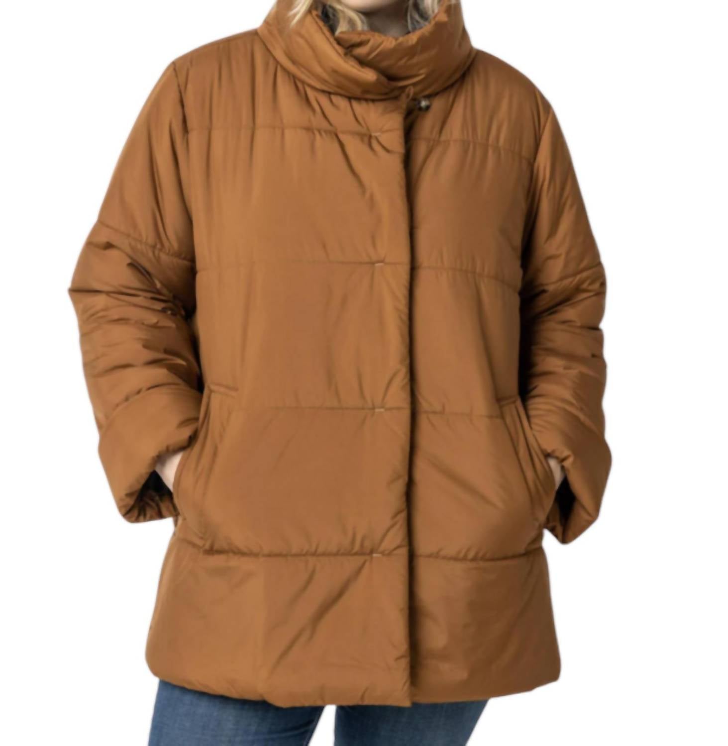 

Пуховик Car Coat цвета Hazelnut Lilla P