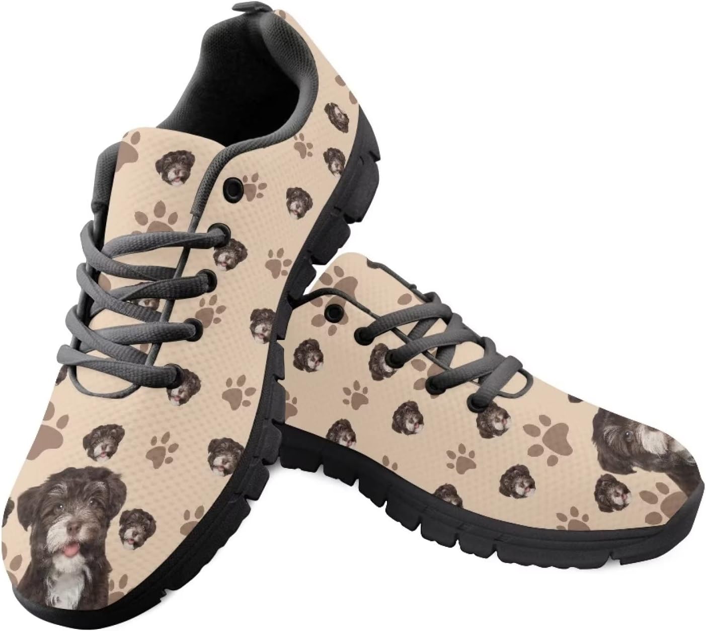 

Женские кроссовки Yzaoxia, размер 5-11, для трейл-раннинга и мужские спортивные кроссовки для ходьбы, походов и тренировок в зале, Yorkshire Dog Paw