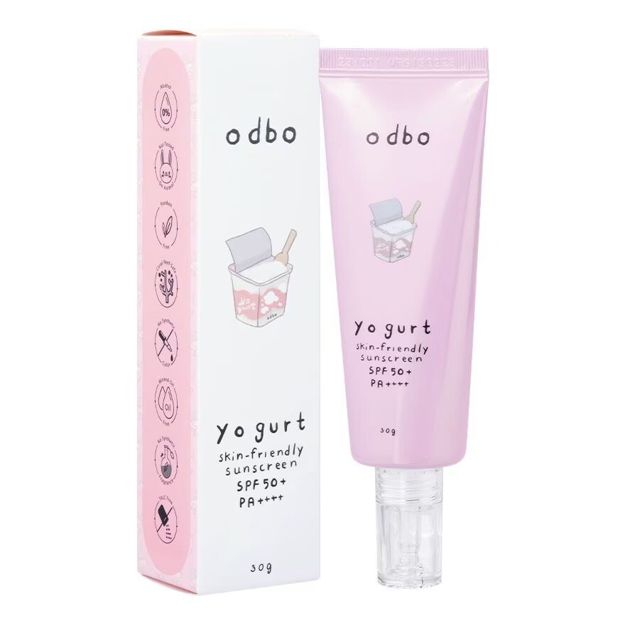

ODBO Odbo Йогурт Солнцезащитный крем SPF50+PA++++ 30г. X03, White