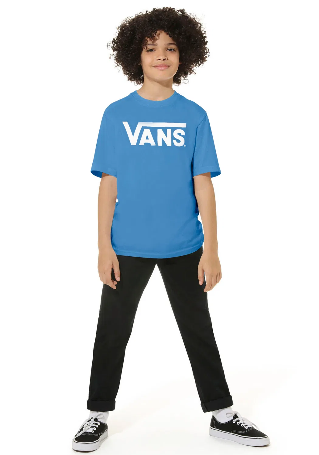 Рубашка Vans стандартного кроя синего цвета — фото 2