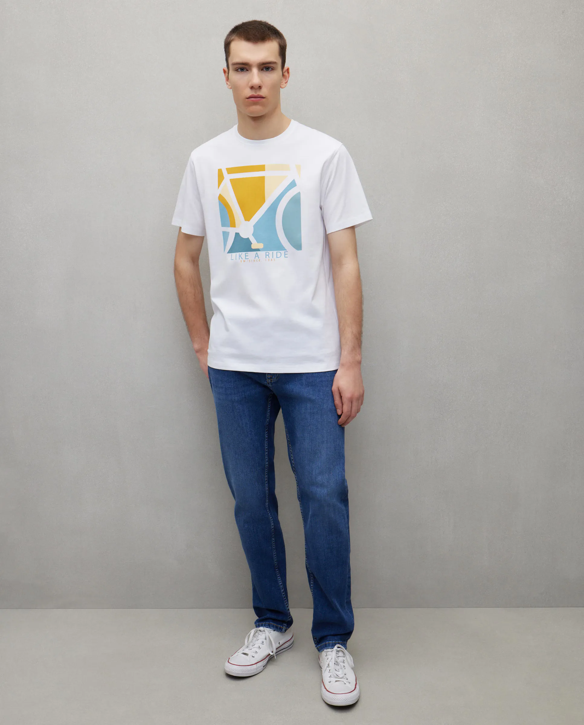 

Узкие эластичные мужские джинсы Easy Wear, цвет 400 Azul