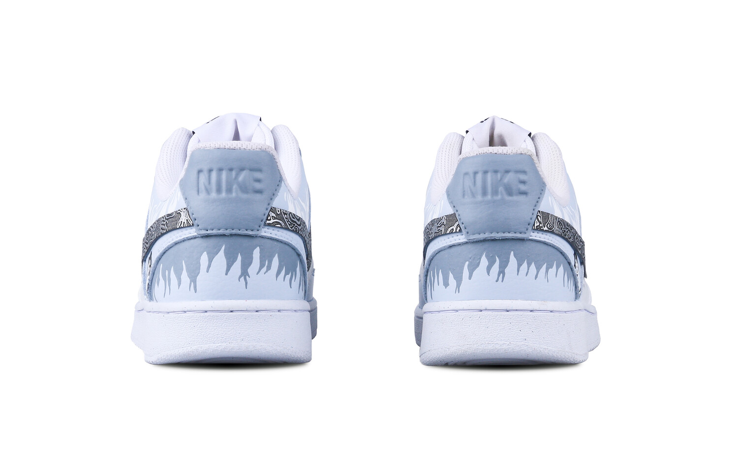 Мужские кроссовки для скейтбординга Nike Court Vision 1, Light Gray — фото 2
