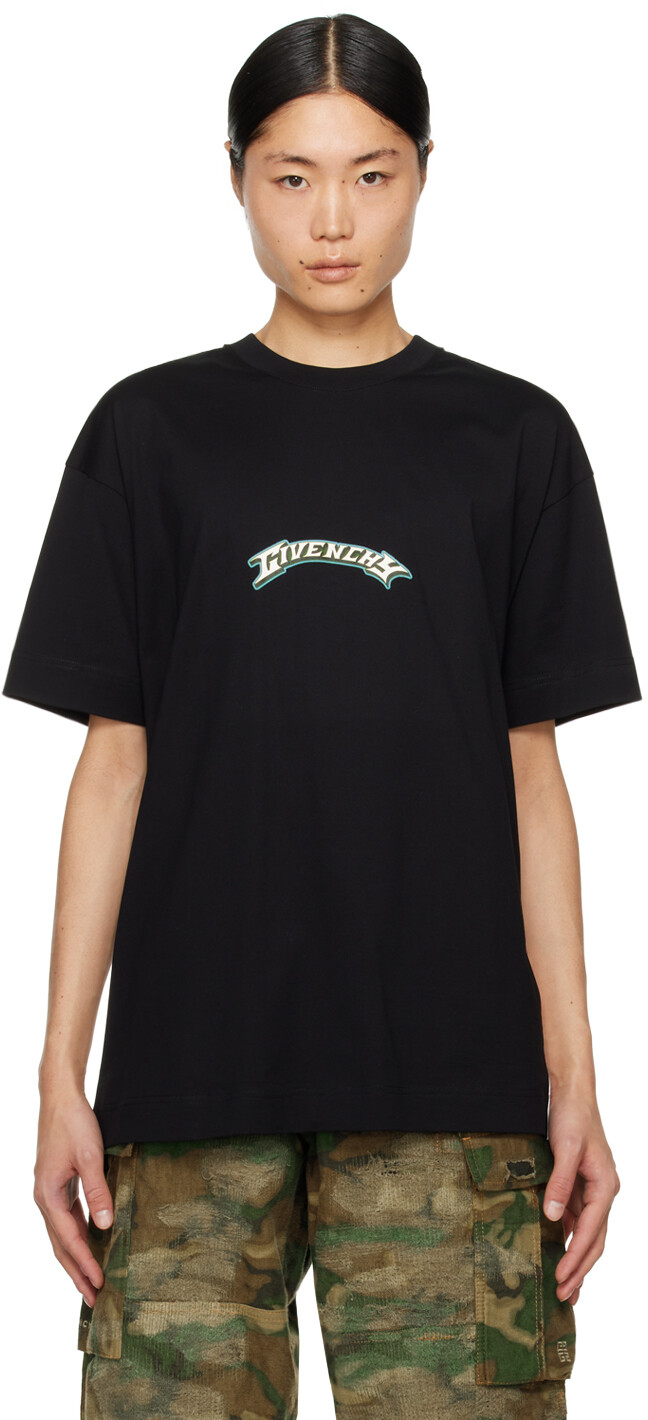 

Черная футболка Bonded Givenchy