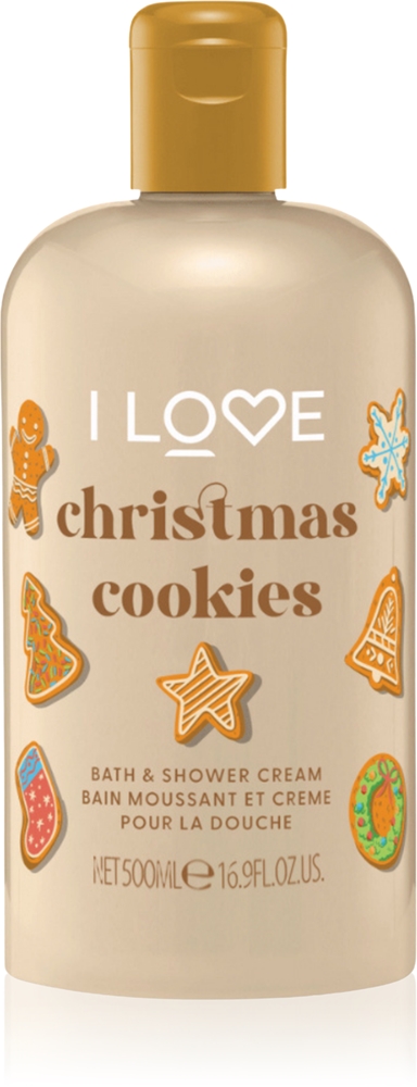 

Гель для душа «Рождественское печенье» с угощениями для купания I Love, 500 мл