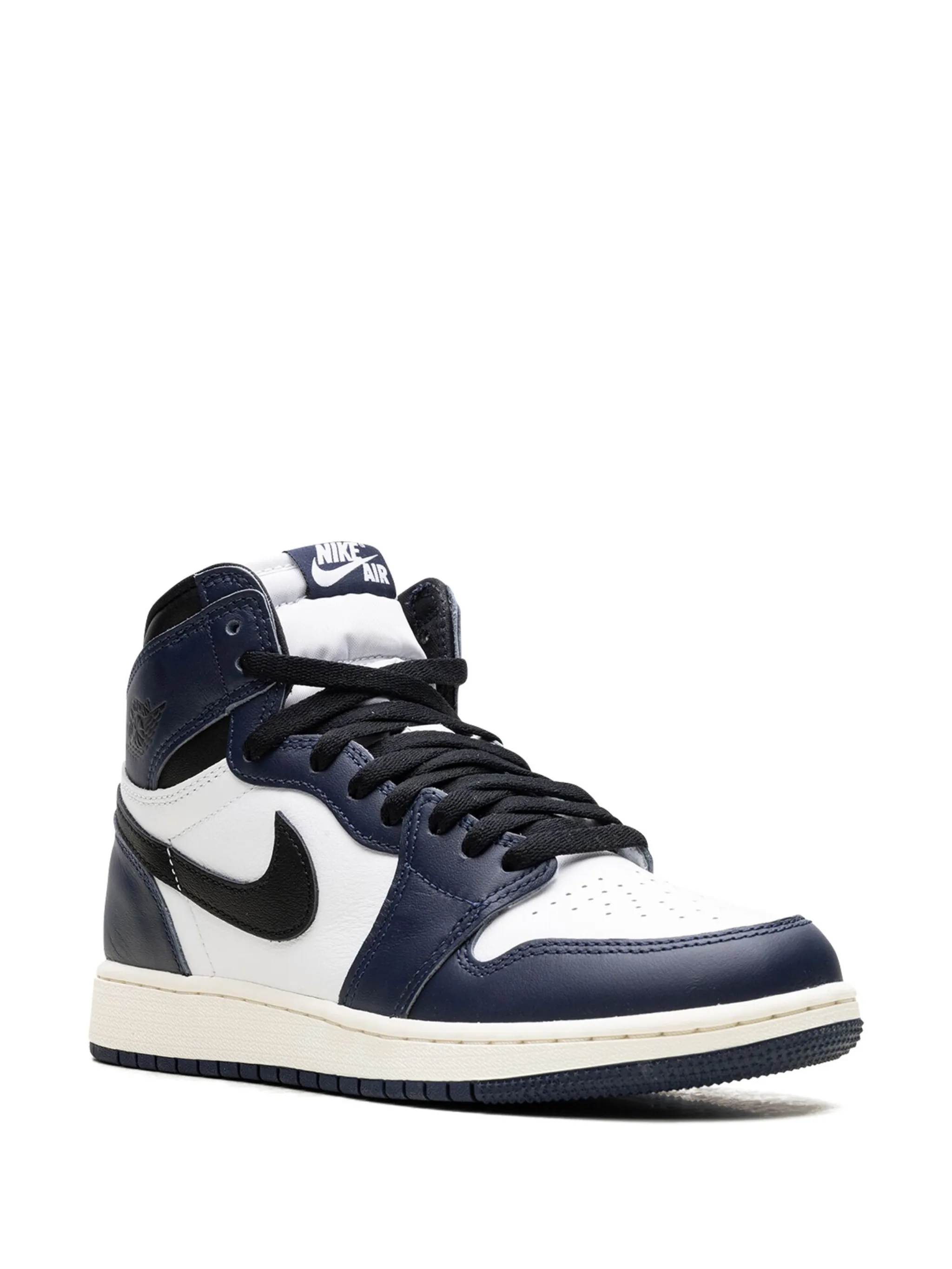 Кроссовки Air Jordan 1 High OG Navy Jordan Kids, синий — фото 2
