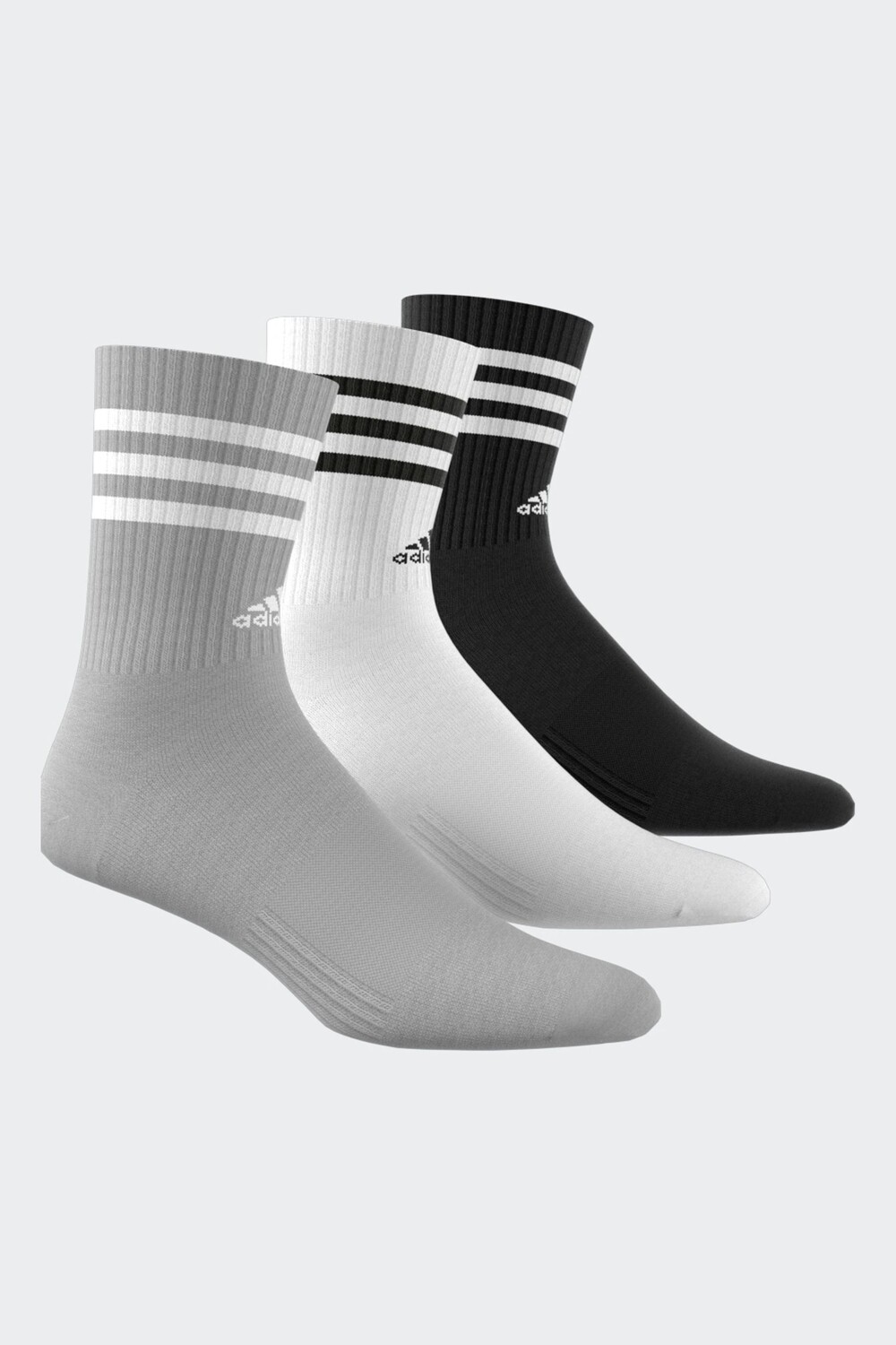 

Носки с тремя полосками, 3 упаковки Adidas, черный