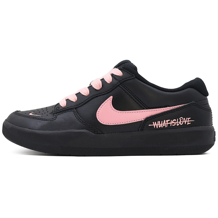 

Кроссовки Nike SB Force 58 Skateboarding Shoes Unisex Low-top Pink, черный/розовый