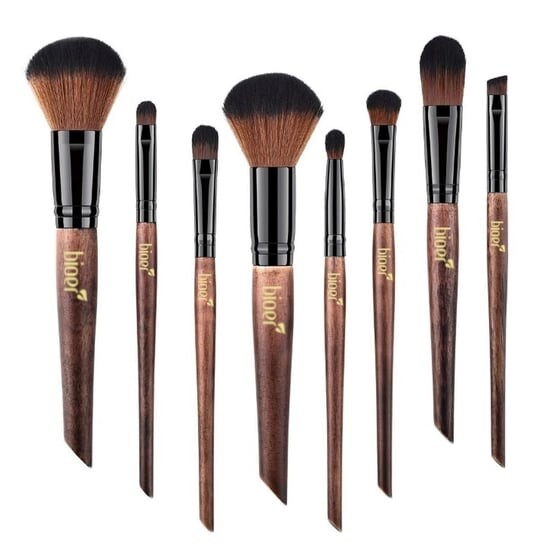 

Профессиональный набор кистей для макияжа, 8 шт + футляр Bioer