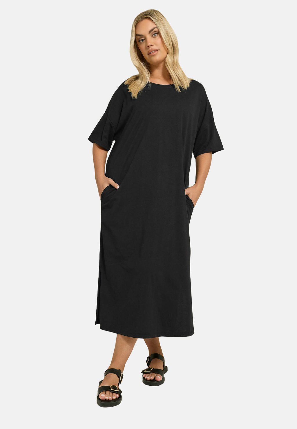 

Платье из джерси POCKET DETAIL MIDI Yours Clothing, антрацит