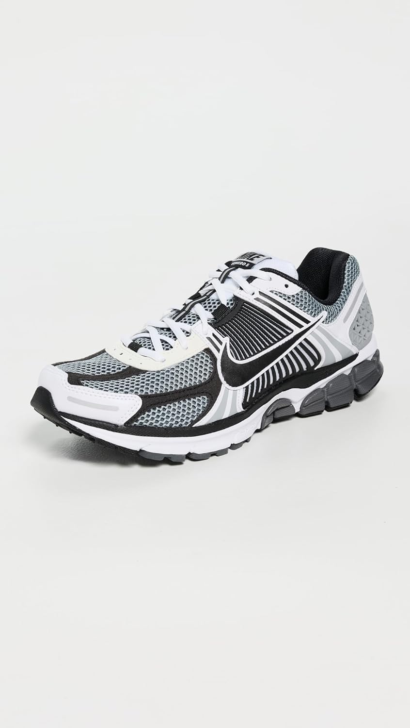 Мужские кроссовки Nike Zoom Vomero 5, белый/черный/серый — фото 2