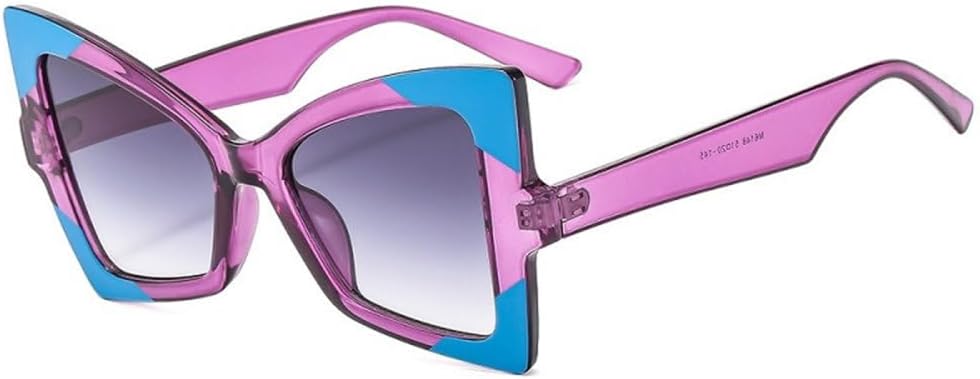 

Модные солнцезащитные очки «кошачий глаз» для женщин и мужчин, в стиле «бабочка», с градиентными линзами, оправой с леопардовым принтом и защитой от УФ-излучения UV400 generic, C2