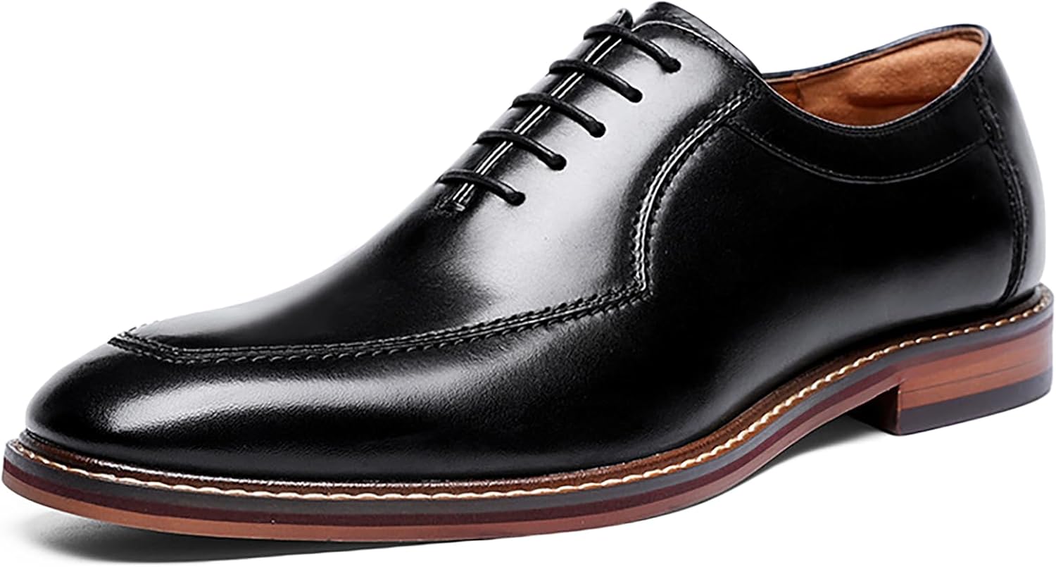 

Мужские формальные кожаные туфли-дерби на шнуровке, легкие, для офиса, работы, деловых встреч, свадеб, оксфорды, коричневые, размер 44 Qaxzesa