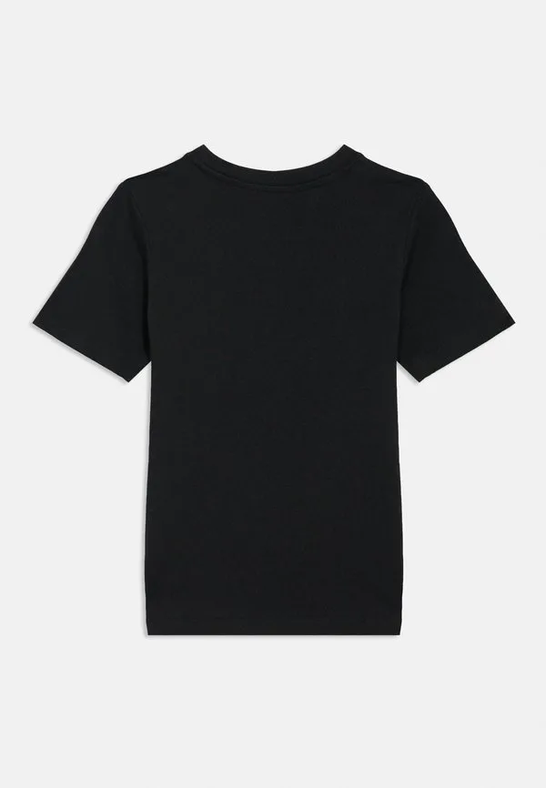 Футболка с логотипом jjecorp и принтом на воротнике. Jack & Jones Junior, Black — фото 2