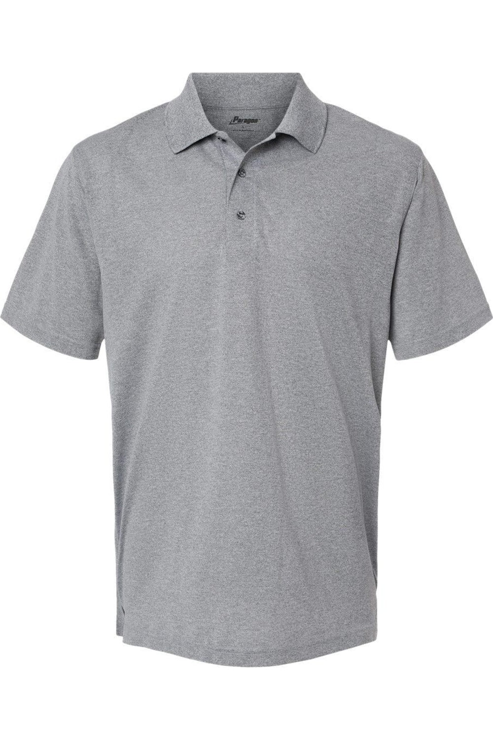 

Мини-поло из сетки Paragon Saratoga Performance, цвет heather grey