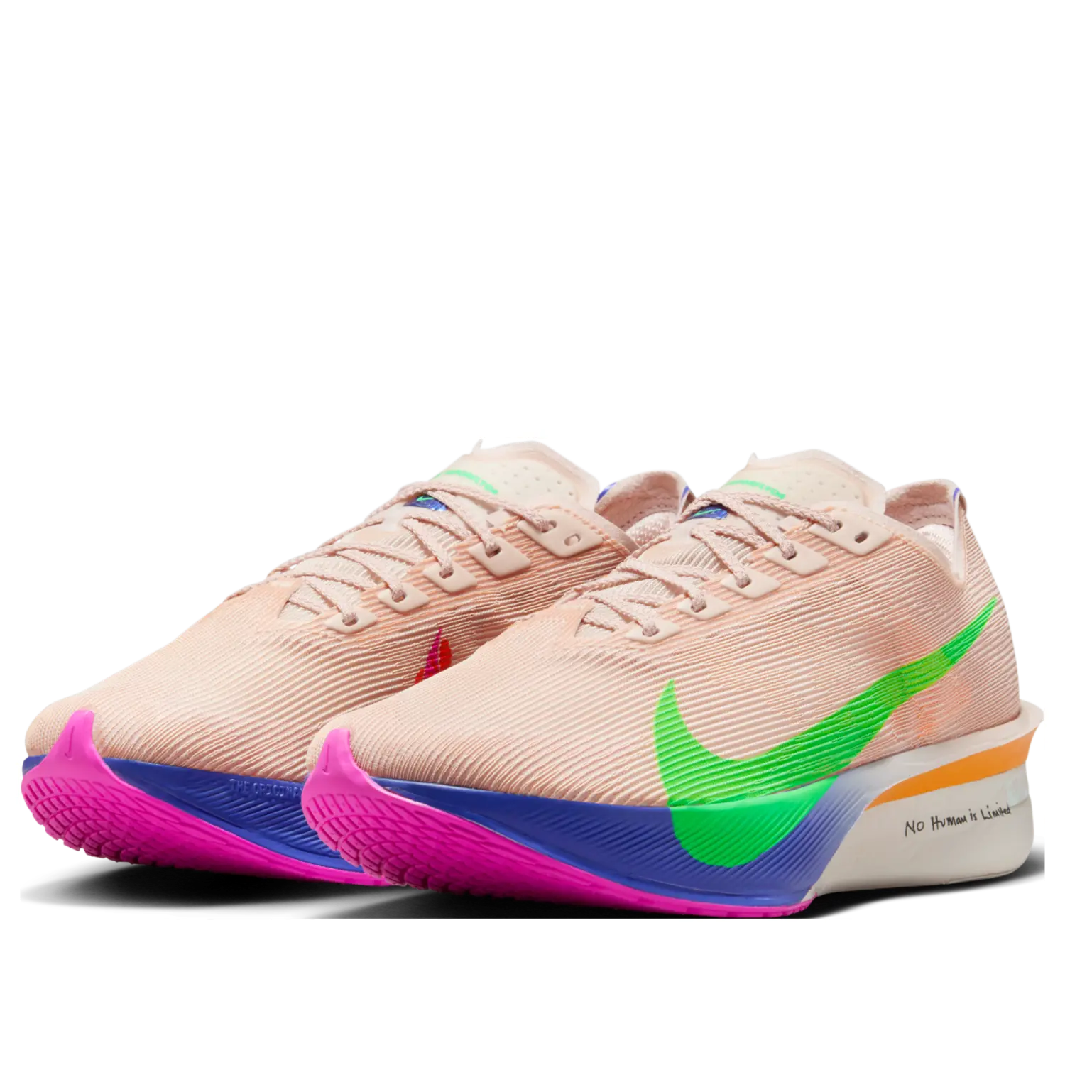 Кроссовки (WMNS) Nike x Eliud Kipchoge No Human is Limited ZoomX Vaporfly Next% 4 'Muti-color' — фото 4