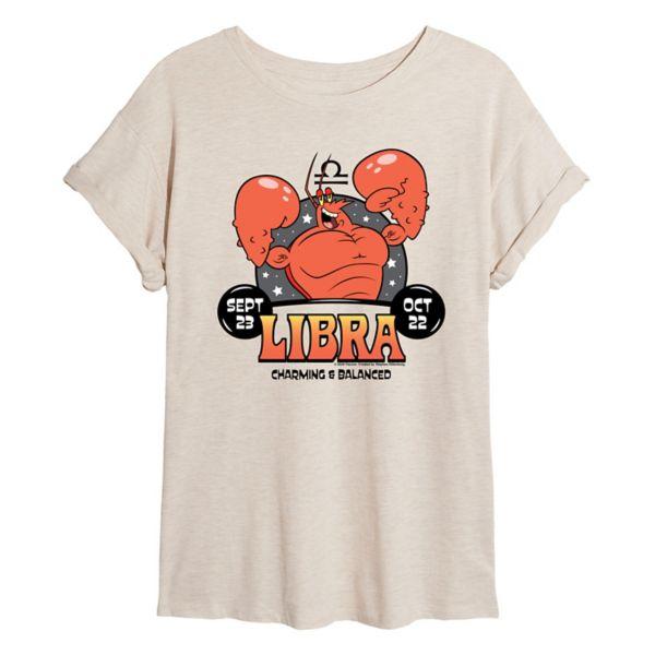 

Футболка Juniors Sponge Bob Squarepants Larry the Lobster Libra oversize Nickelodeon, бежевый