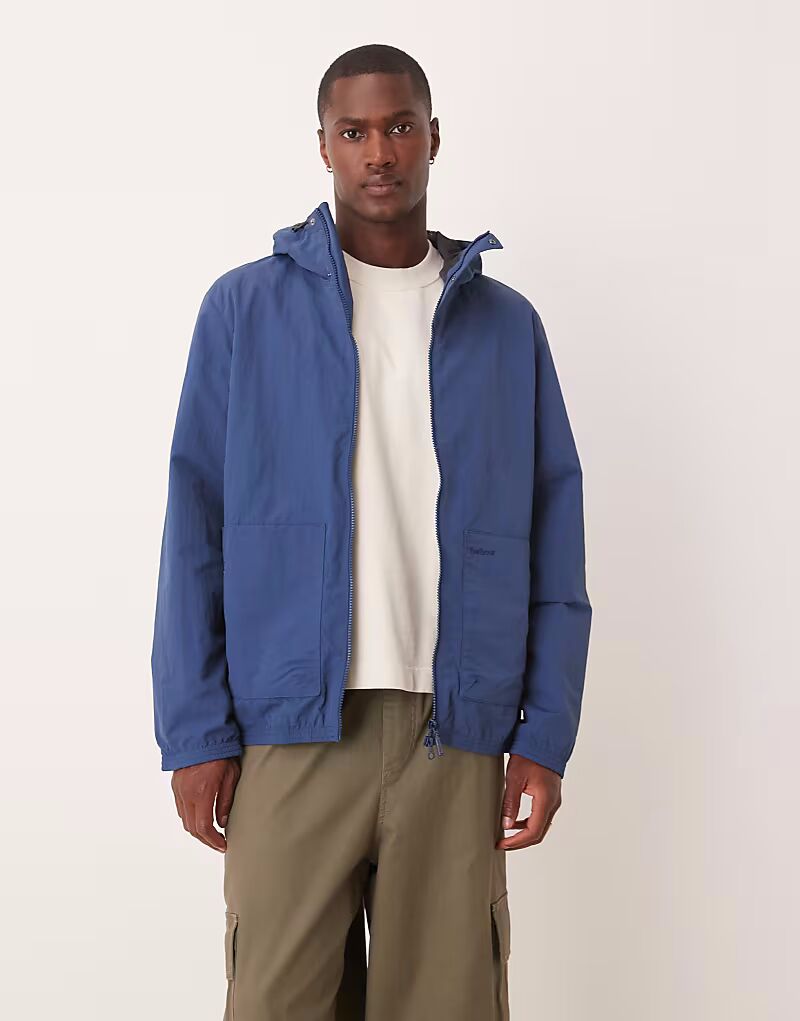 

Куртка Barbour Riverdale с защитой от дождя из темного денима