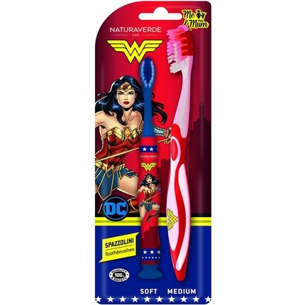 

Детские зубные щетки Wonder Woman Mini-Me, Naturaverde