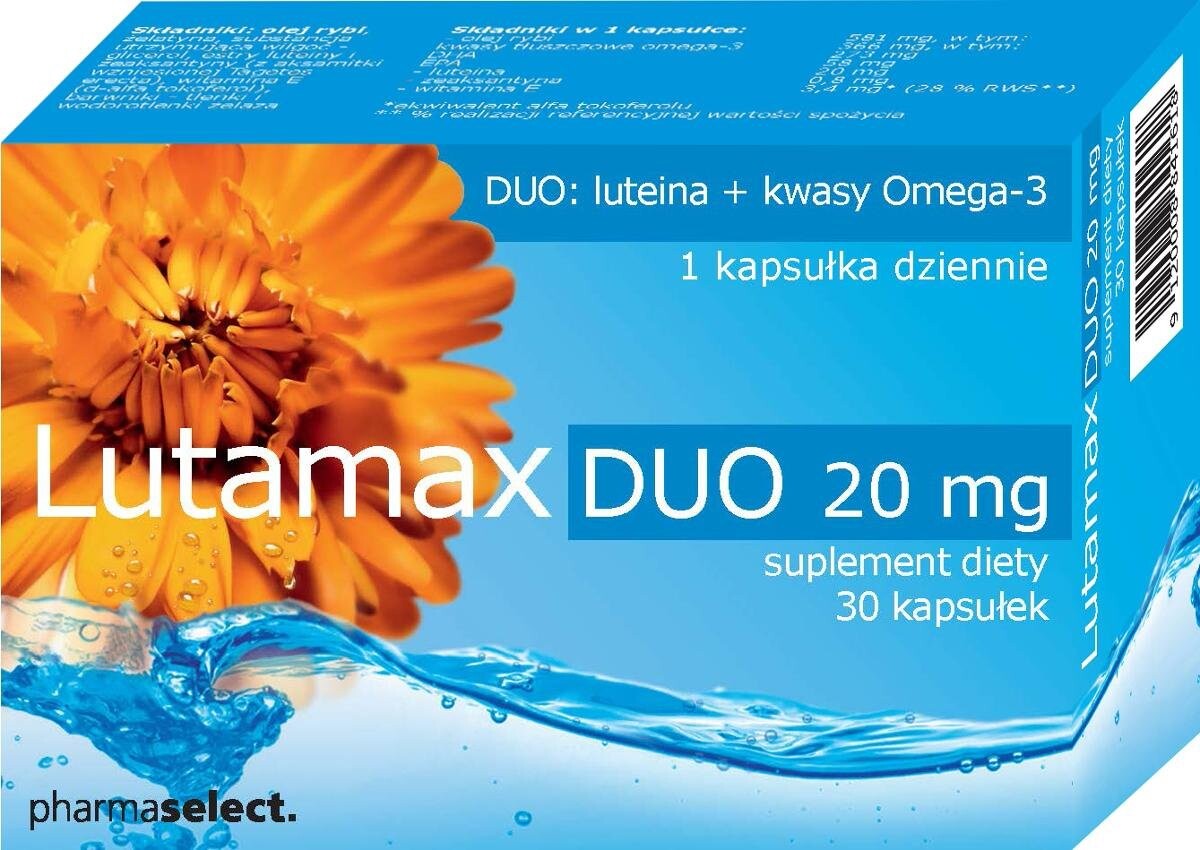 

Лутамакс Дуо, Добавка , 20 мг, 30 капсул Pharmaselect