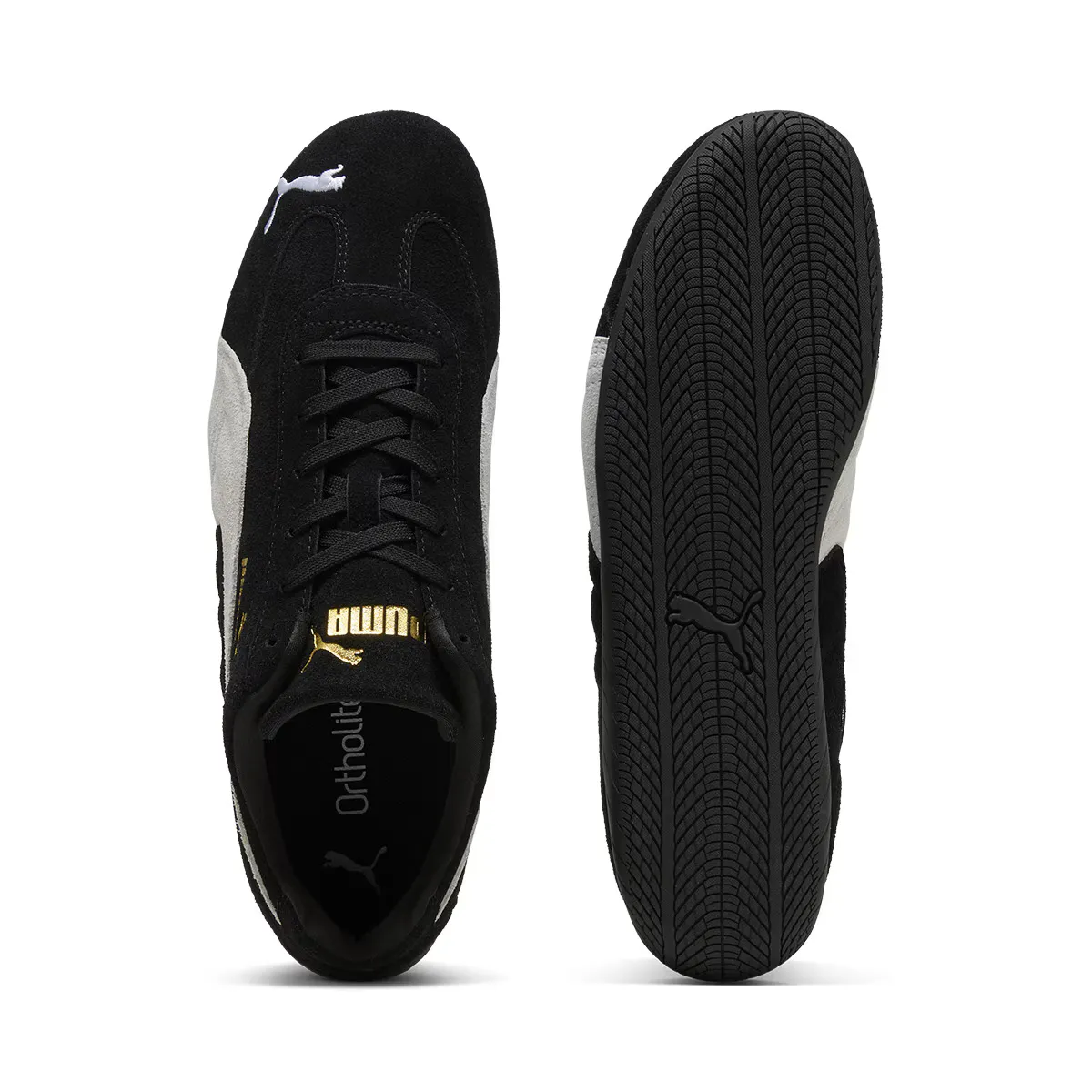 Puma Speedcat OG кроссовки для женщин и мужчин, чёрный — фото 3