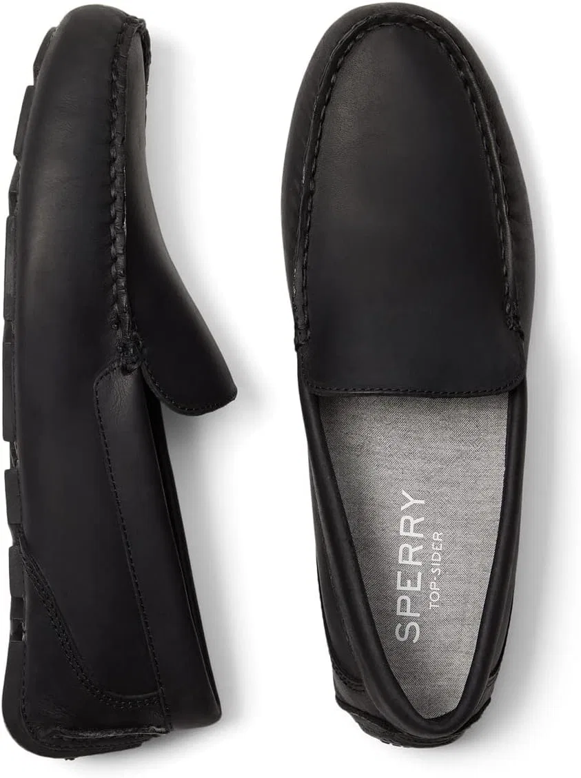 Мужские мокасины Sperry Davenport Venetian, Black 1 — фото 2