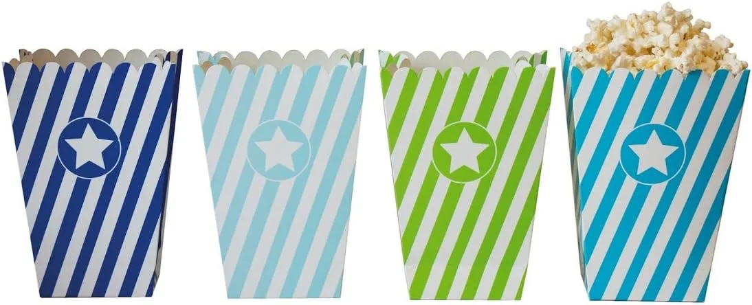 Чашка для попкорна JaBaDaBaDo Party Popcorn Cup в синем цвете