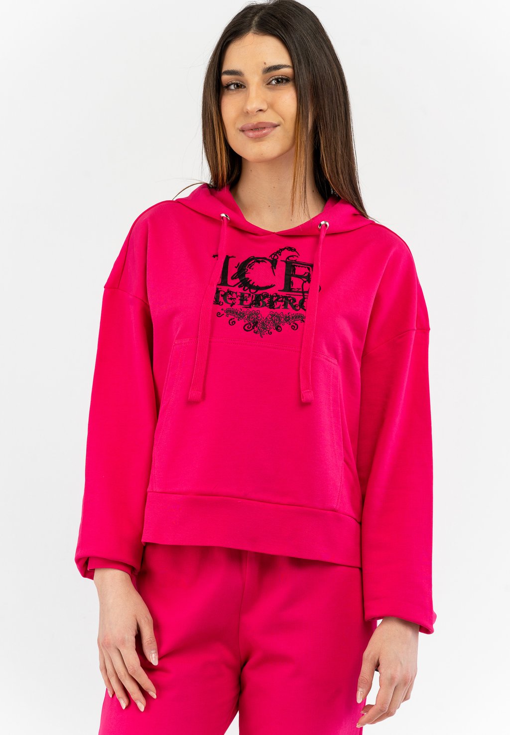 

Толстовка Hoodie ICE ICEBERG, розовый